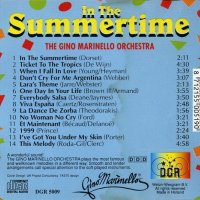 CD диск The Gino Marinello Orchestra – In The Summertime, 1991, снимка 4 - CD дискове - 29134832
