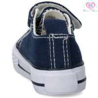 №20-№23, Бебешки кецове за момче в синьо и бяло MORENO, снимка 6 - Бебешки обувки - 36670663