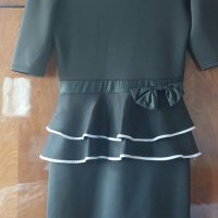 Черна елегантна рокля , снимка 1 - Рокли - 38331939
