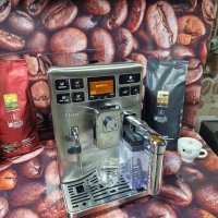 Philips Saeco Exprelia кафе машина + гаранция, снимка 1 - Кафемашини - 38963563