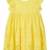 Рокля Name it в жълто 🌞, снимка 3 - Детски рокли и поли - 37914671