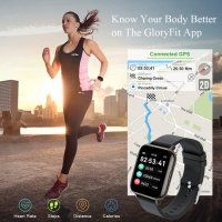 Смарт часовник Glory Fit Smart Watches, снимка 4 - Смарт гривни - 38246832