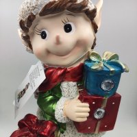 Коледен светещ Елф Christmas 34 см , снимка 5 - Коледни подаръци - 42840350