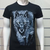 Нови мъжки/детски тениски с различни Вълци, Серия Вълци, дигитален печат, снимка 8 - Тениски - 29955534