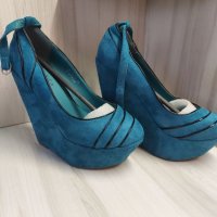 Обувки на платформа , снимка 1 - Дамски елегантни обувки - 38577073