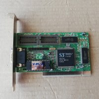 Видео карта S3 Trio64V+ V-PLUS 2MB PCI, снимка 1 - Видеокарти - 40461808
