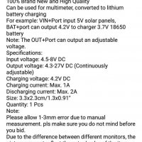 Зарядни модули тип UPS 5V~12V,18650 батерии и холдери, снимка 4 - Друга електроника - 29098823