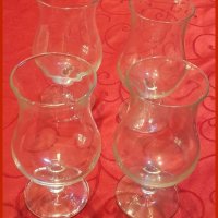 Комплект от четири чаши за вино, снимка 1 - Чаши - 29618215