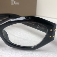 Dior 2023 дамски слънчеви 2 цвята черни прозрачни, снимка 13 - Слънчеви и диоптрични очила - 40515651