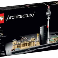 Употребявано Lego Architecture: Берлин (21027) от 2016 г., снимка 1 - Конструктори - 39636398