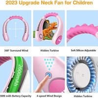 Нов детски преносим вентилатор за врат охлаждане пътуване на открито, снимка 7 - Други - 40401960