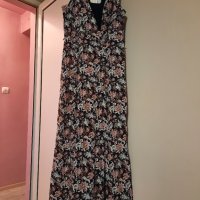 Орг.дълга ефирна рокля MANGO S/M размер , снимка 1 - Рокли - 37219566