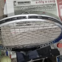 Продавам хилка за тенис на корт с 4-ри топки , снимка 3 - Тенис - 44340058