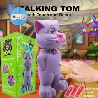 Говорещ Том (my talking Tom ) Интерактивна говореща котка играчка, снимка 2 - Музикални играчки - 35225901