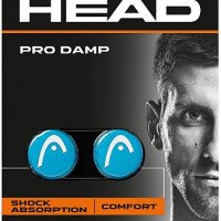 Антивибратор Head Pro Damp, 2 броя, Сини (450003) нов Антивибраторът Head Pro Damp значително намаля, снимка 1 - Тенис - 31445359