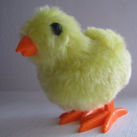 механична играчка - пиле птиче фигурка фигура животно птица, снимка 3 - Колекции - 29124501