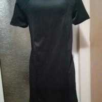 Черна права рокля от рипс и неопрен ПРОМОЦИЯ👗🍀S,S//M👗🍀арт.1055, снимка 2 - Рокли - 29895049