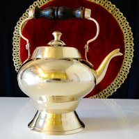 Бронзов чайник,кана,Лампа на Аладин. , снимка 1 - Антикварни и старинни предмети - 39971756
