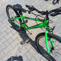 PASSATI Велосипед 24" CYBERTRECK зелен, снимка 8 - Велосипеди - 44587797