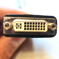 Оригинален DVI (F) към Mini DisplayPort (M) /Адаптер, снимка 3 - Друга електроника - 44710497