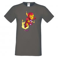 Мъжка тениска Marvel Iron Man Игра,Изненада,Подарък,Геймър,, снимка 16 - Тениски - 36790701