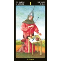 карти таро  LOSCARABEO BOSCH  Тези фантастични образи, вдъхновени от картините на фламандския художн, снимка 5 - Карти за игра - 42860840
