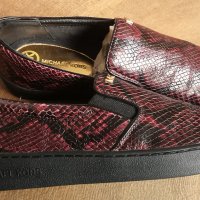 MICHAEL KORS Leather Women Shoes Размер EUR 38 дамски обувки 114-12-S, снимка 1 - Дамски ежедневни обувки - 37128234