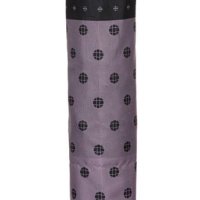 Автоматичен чадър за дъжд, розово, черен дизайн, кръгове, 29 см, снимка 4 - Други - 42876443