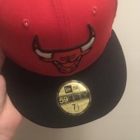 Оригинална шапка на Chicago Bulls 7-1/2, снимка 3 - Шапки - 31068548