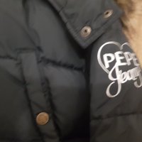 Pepe Jean's яке с пух, снимка 3 - Детски якета и елеци - 30989018