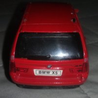 Метална количка BMW X5 - Welly 1/32, снимка 3 - Колекции - 38281674