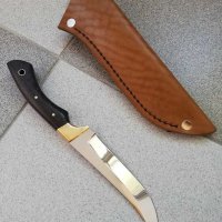 Ръчно изработен ловен нож от марка KD handmade knives ловни ножове, снимка 5 - Сафари почивки - 30284361