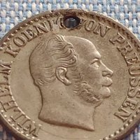 Сребърна монета 1 грошен 1870г. Вилхелм първи Клеве Прусия 61681, снимка 7 - Нумизматика и бонистика - 42887143
