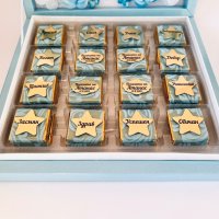 Луксозна кутия с персонализирани мини шоколадчета, снимка 11 - Кетъринг - 28263229