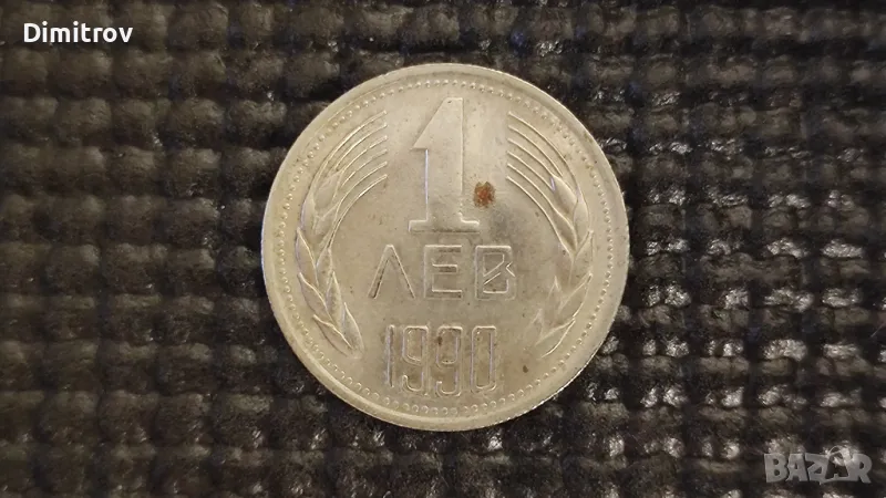 1 лев (1990), снимка 1