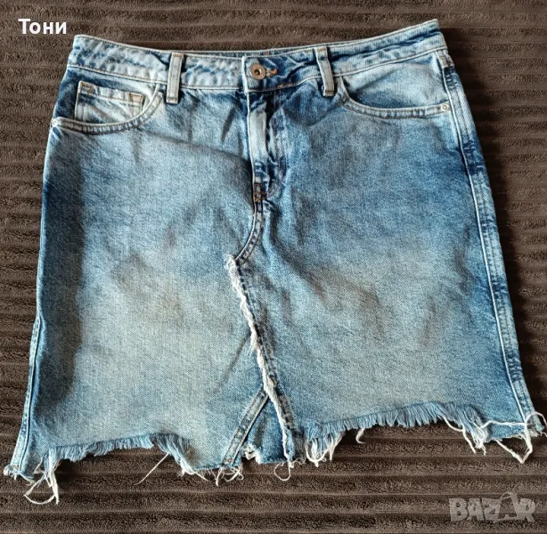 Дънкова пола , снимка 1