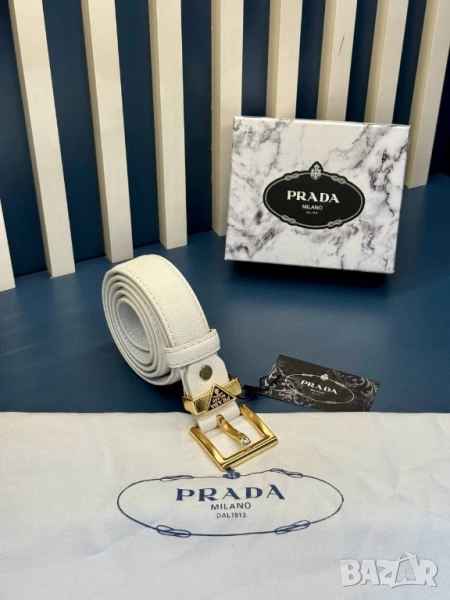 колани от естествена кожа в кутия prada, снимка 1