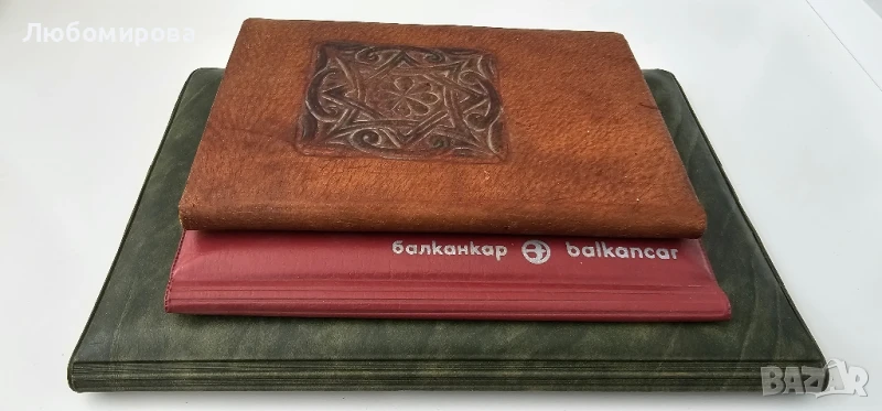 Ретро кожени папки/ 3 модела, снимка 1