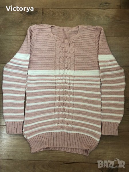 Розов пуловер, снимка 1