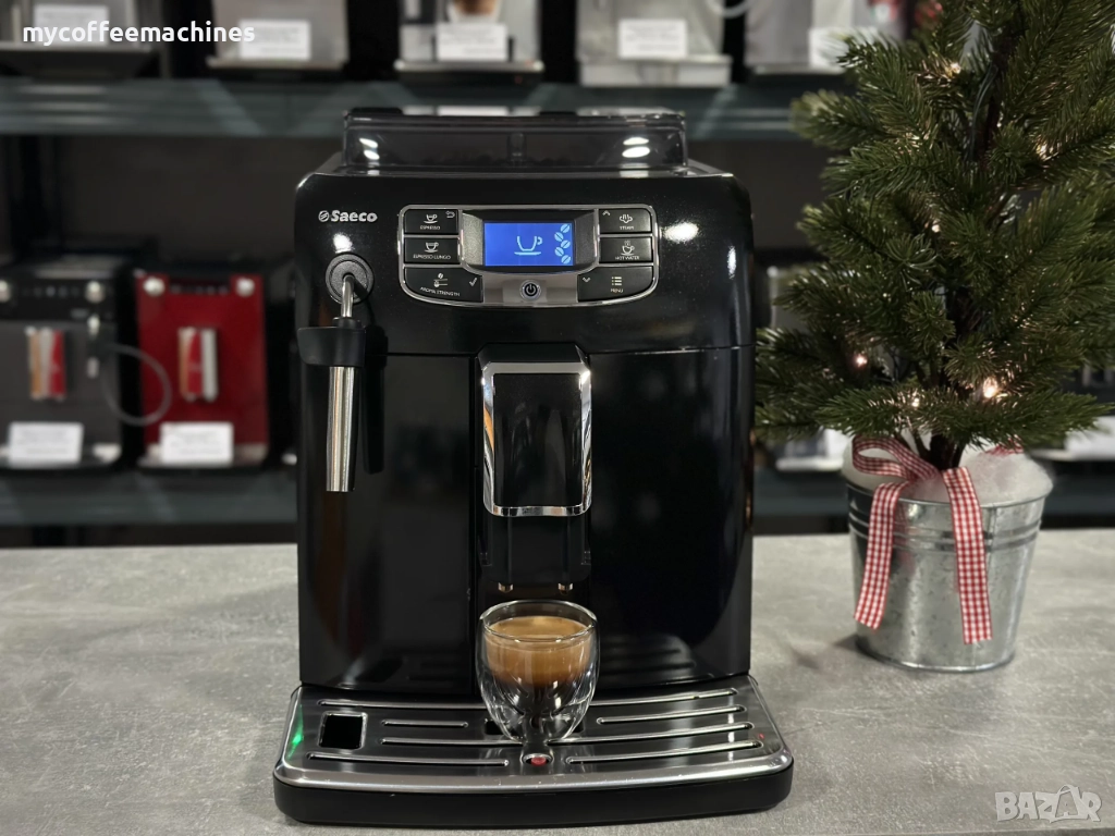 Кафемашина Saeco Intelia Deluxe Made In Italy, снимка 1