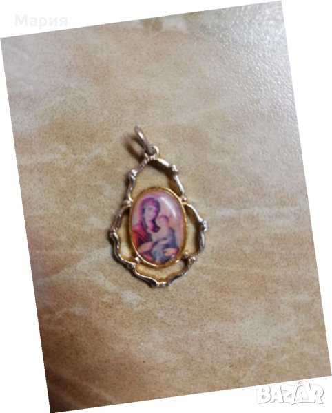 Богородица - висулка, снимка 1