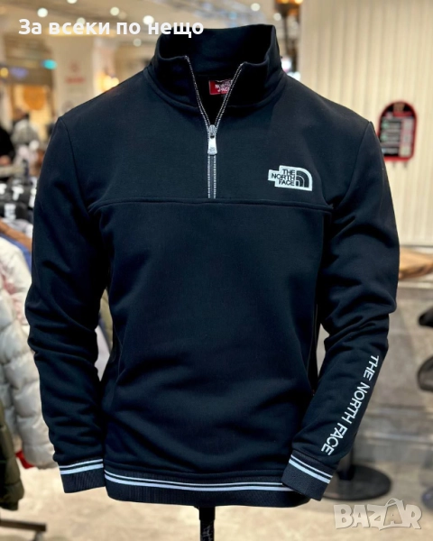 The North Face Мъжка Памучна Блуза С Дълъг Ръкав С Бродирано Лого Дъ Норт Фейс Код A972, снимка 1