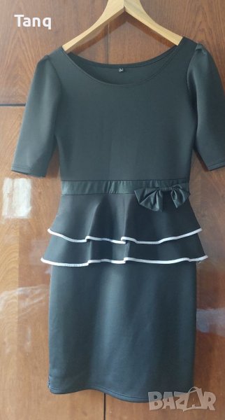 Черна елегантна рокля , снимка 1