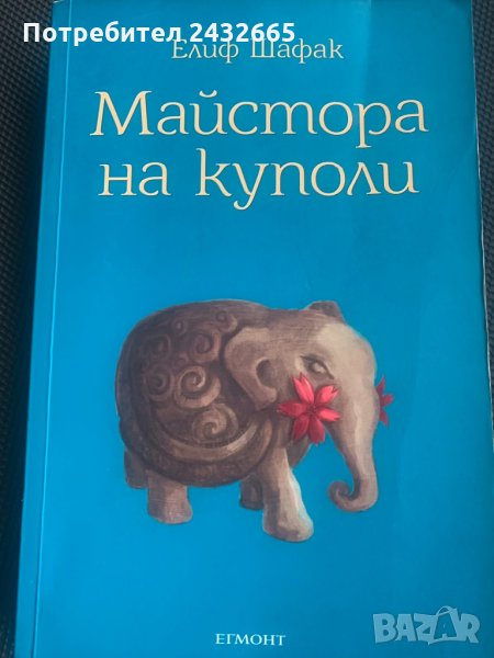 Елиф Шафак ~ “ Майстора на куполи” (Роман) , снимка 1