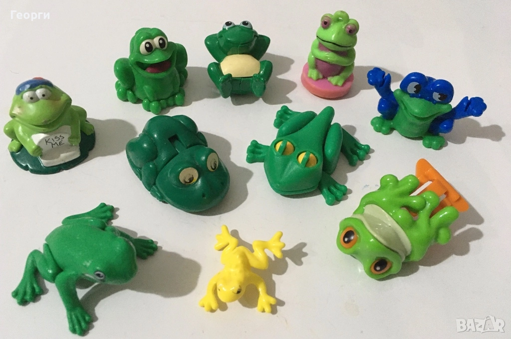 Лот жабки на Киндер и други от Италия. (Kinder Surprise), снимка 1