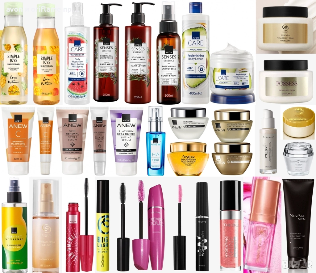 НАЛИЧНИ продукти от Avon и Oriflame, снимка 1