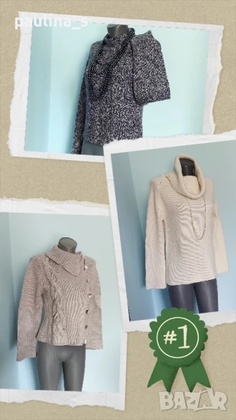 Три различни броя / Дамски пуловер тип туника , снимка 1