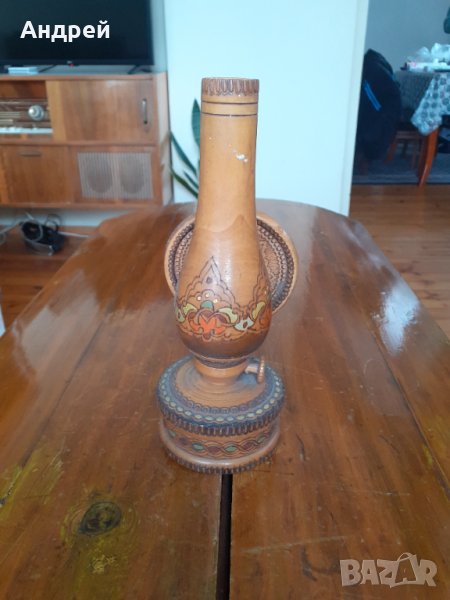 Стара газена лампа сувенир, снимка 1