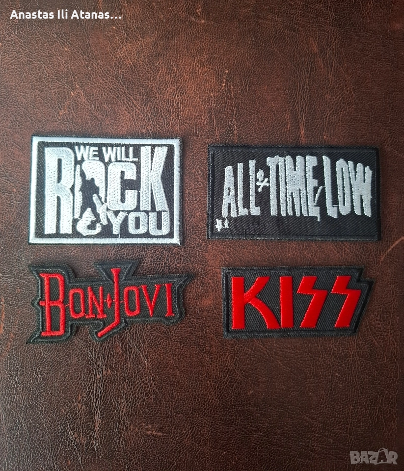 Нашивки на метъл и рок групи, снимка 1