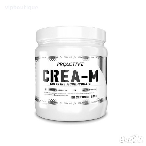100% Чист Креатин Монохидрат Crea-M 250 грама, снимка 1